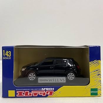 Amazon | MTECH 1/43 ミニカー WiLL VS Black エポック社